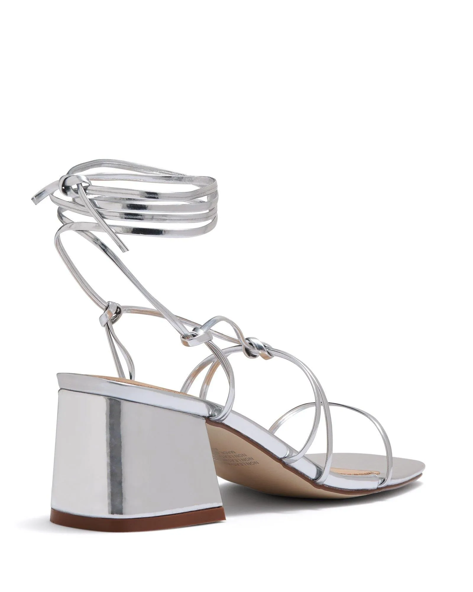 Ariva Heel Silver Metallic