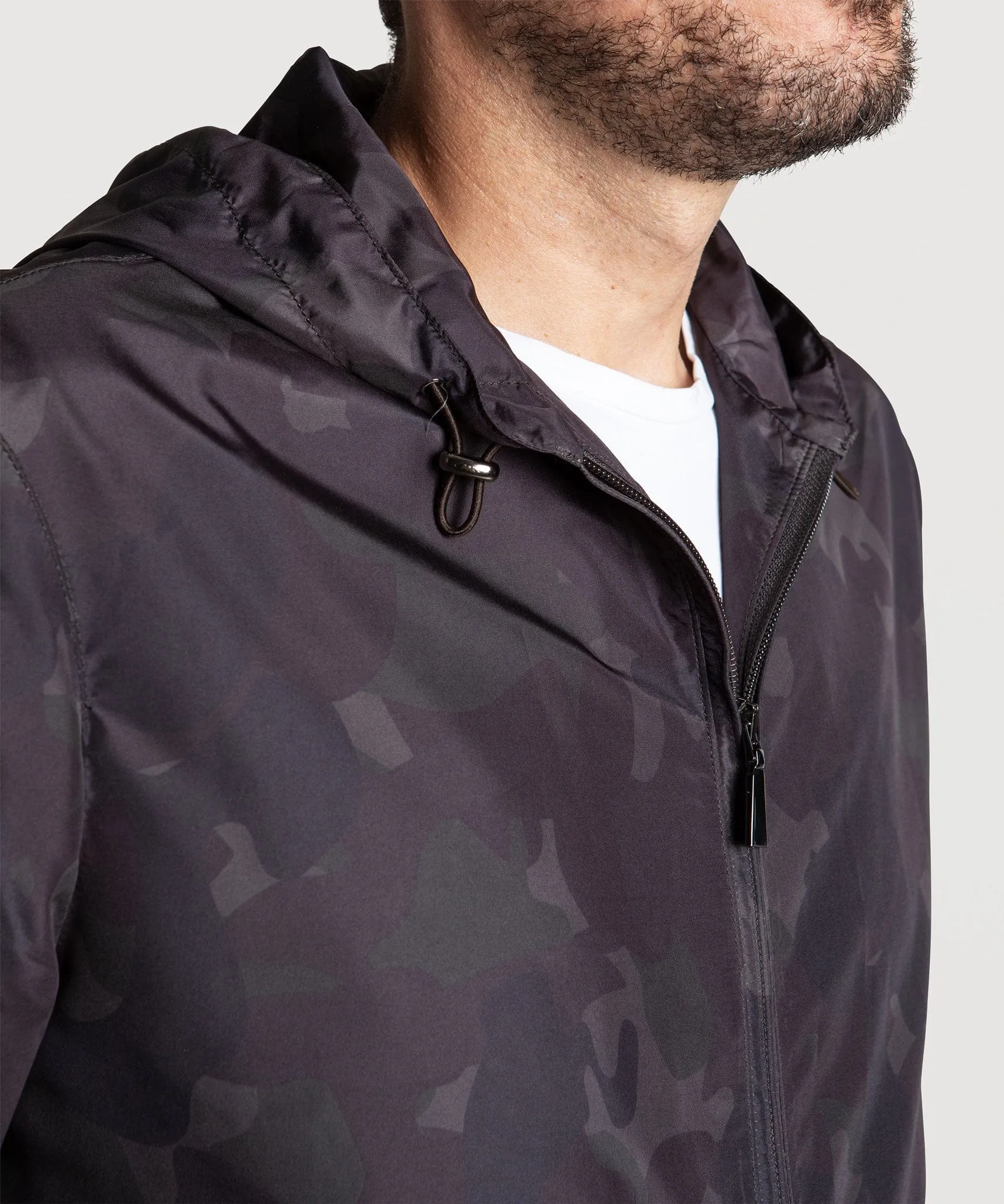 Camouflage Rain Jacket