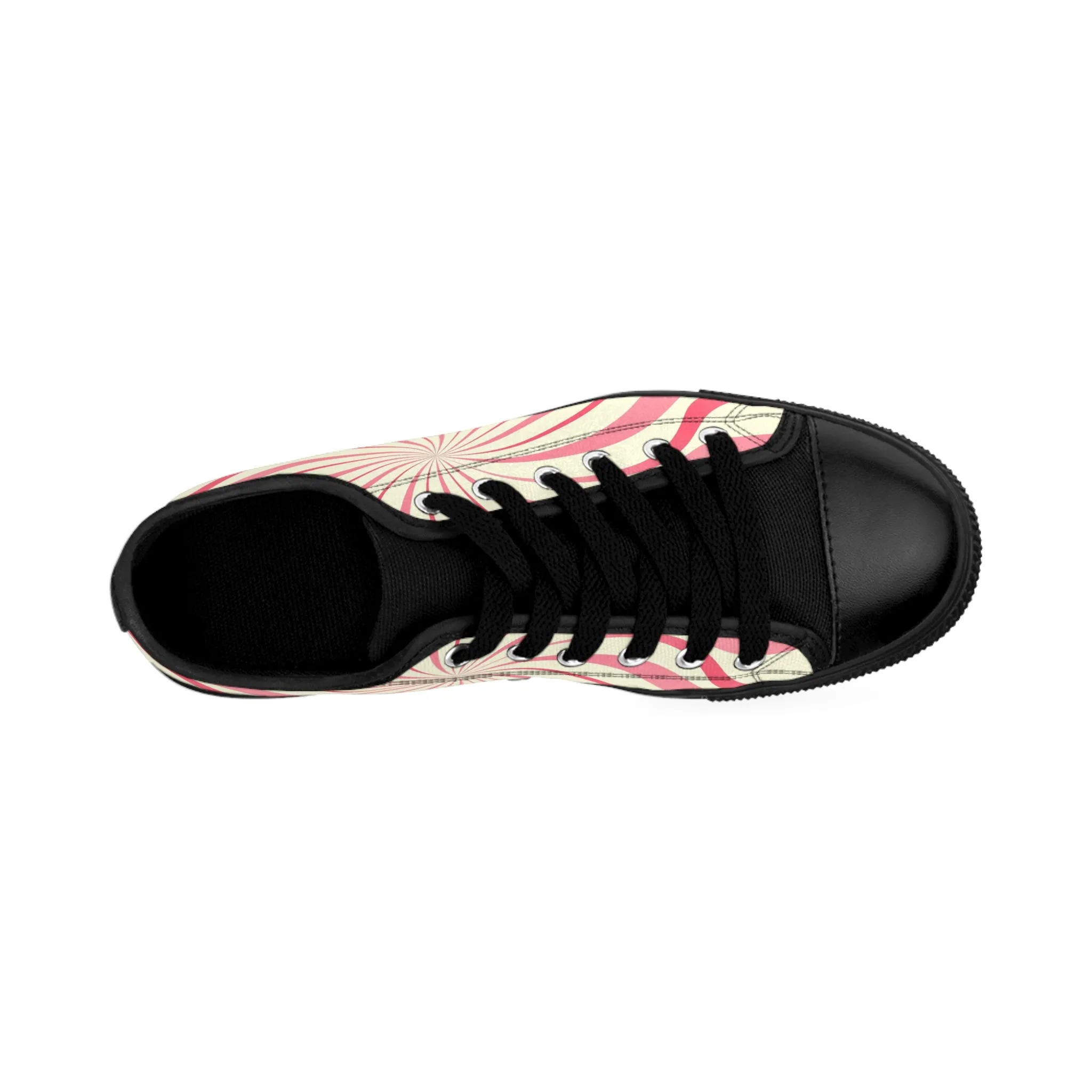 Candy Radial Pattern Men's Sneakers