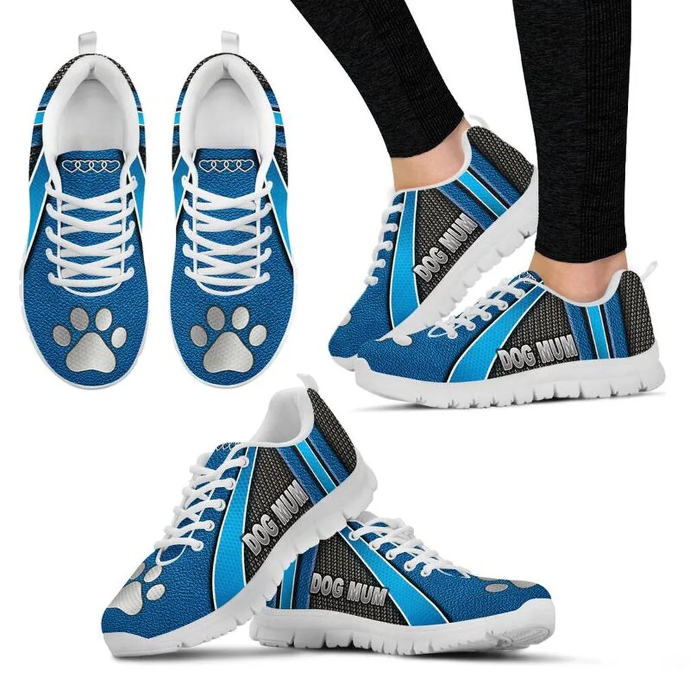 Dog Sneaker, Dog Mum - Ad Heart Shoes Sky Blue Sneakers, Dog Shoes