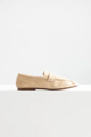 Essenziale Classic Suede Loafer, Sand