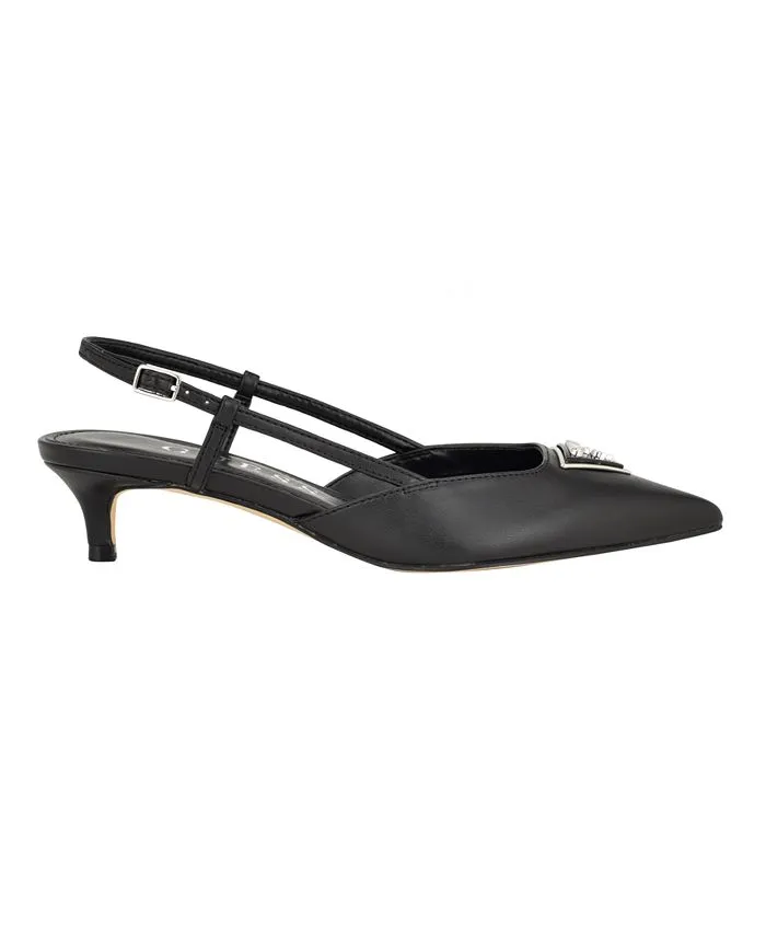 Jesson GUESS open toe shoes, black