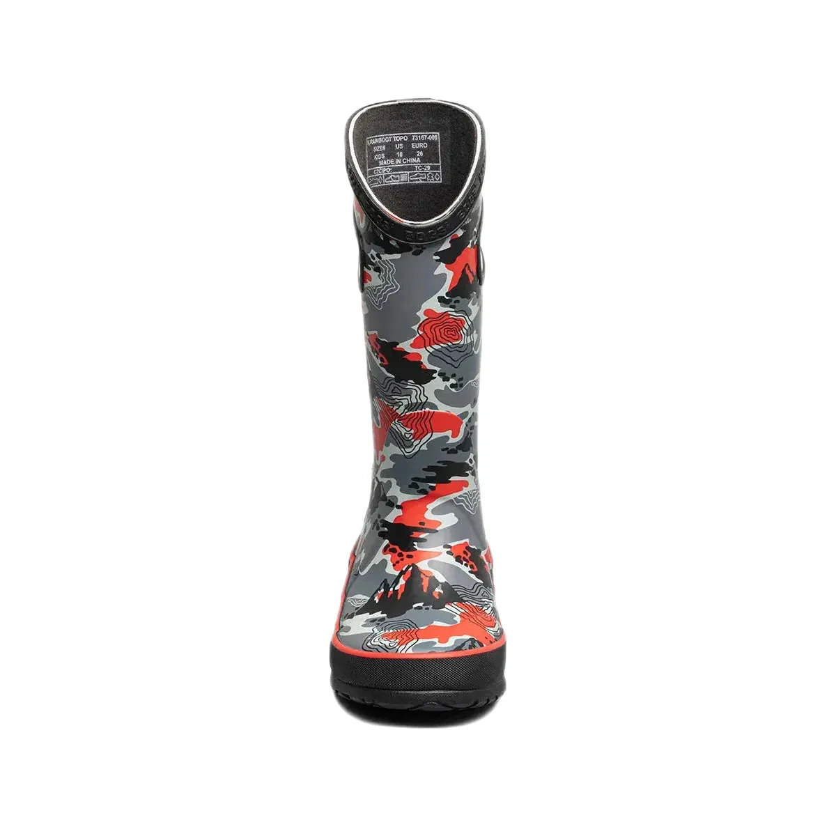 K's Rainboot Topo Camo