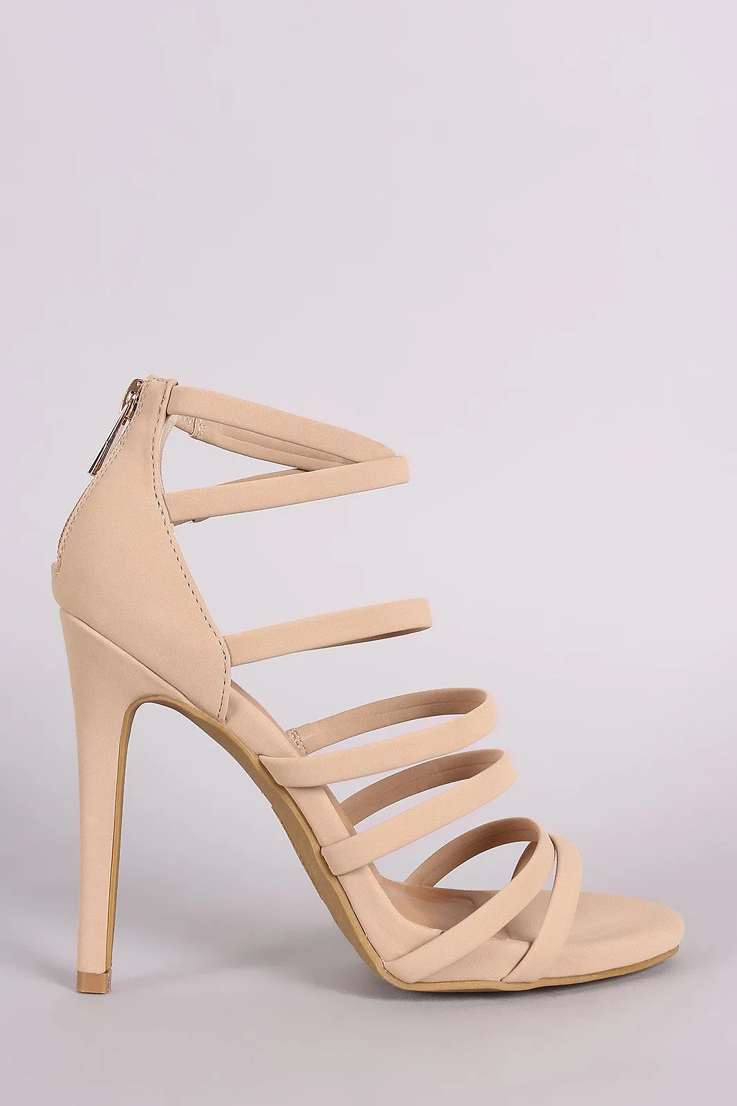 Liyana - Strappy Ladder Up Stiletto Heel