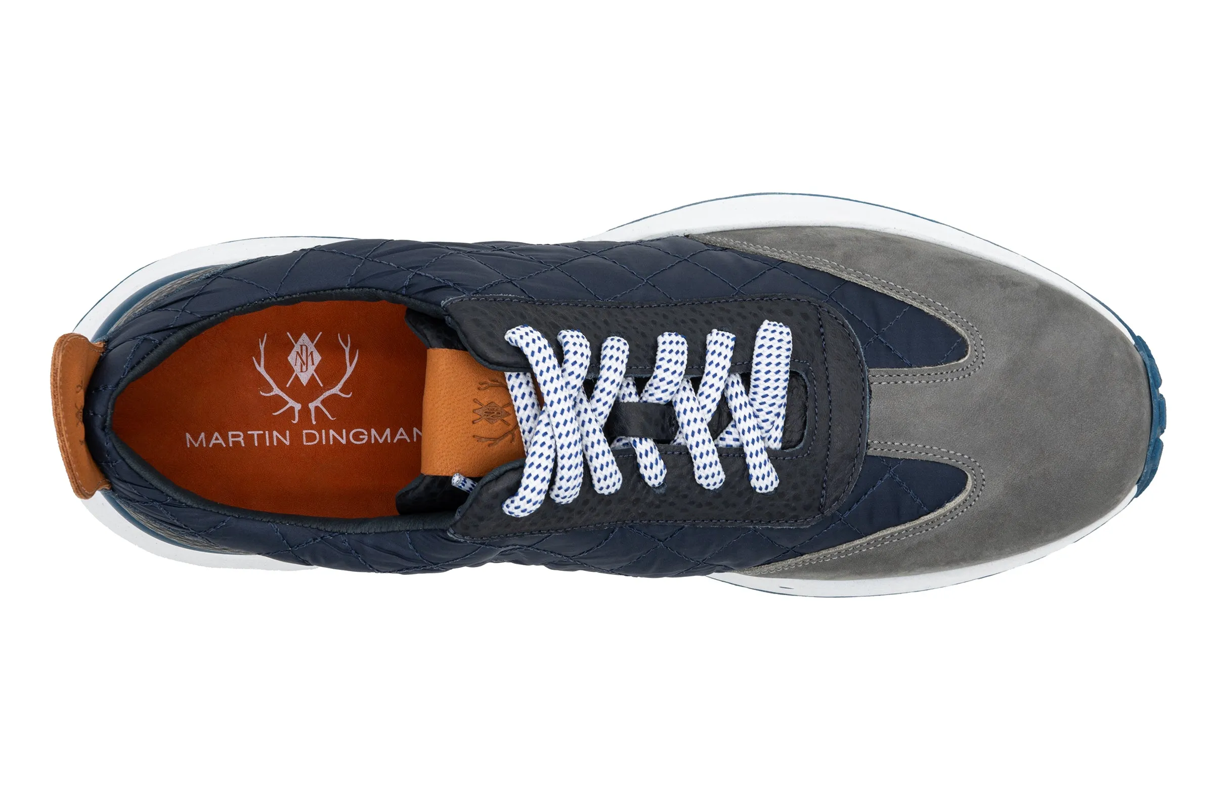 Marathon Lightweight Nylon Sneakers - Navy/Shark