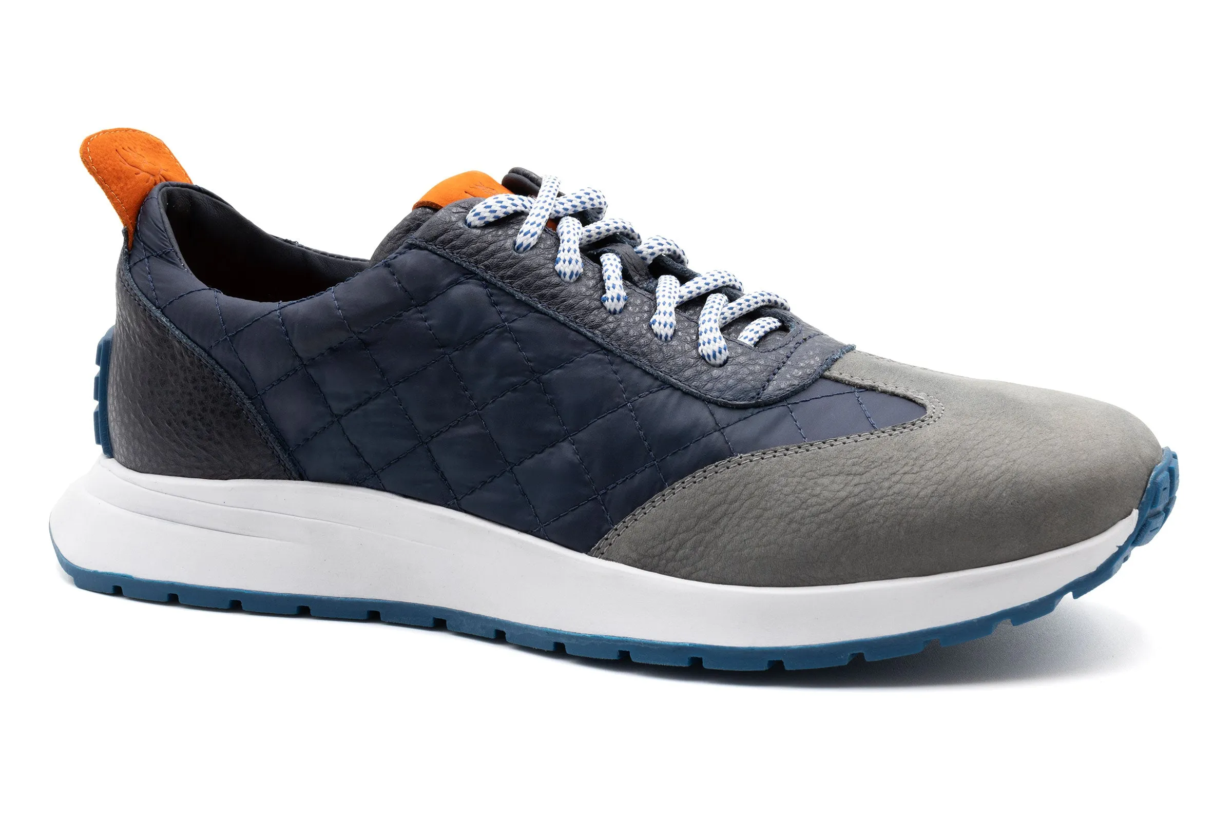 Marathon Lightweight Nylon Sneakers - Navy/Shark