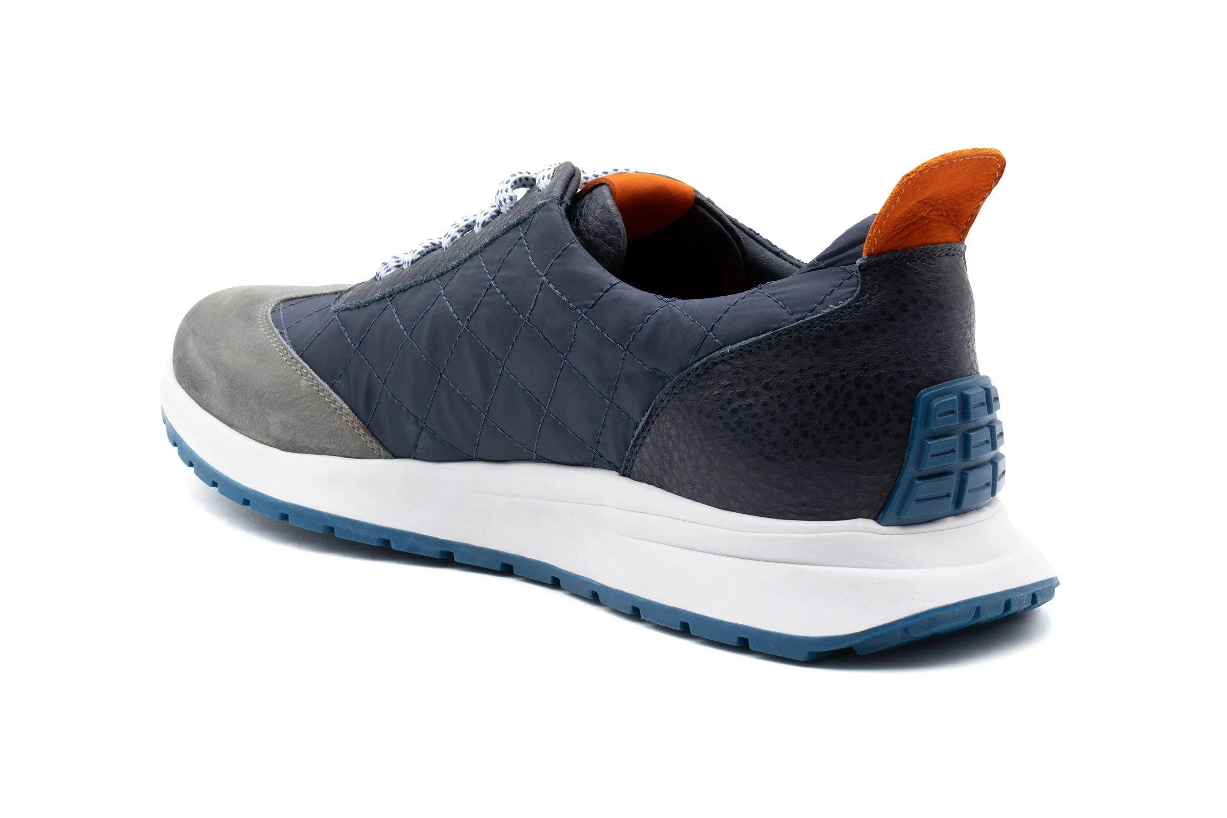 Marathon Lightweight Nylon Sneakers - Navy/Shark