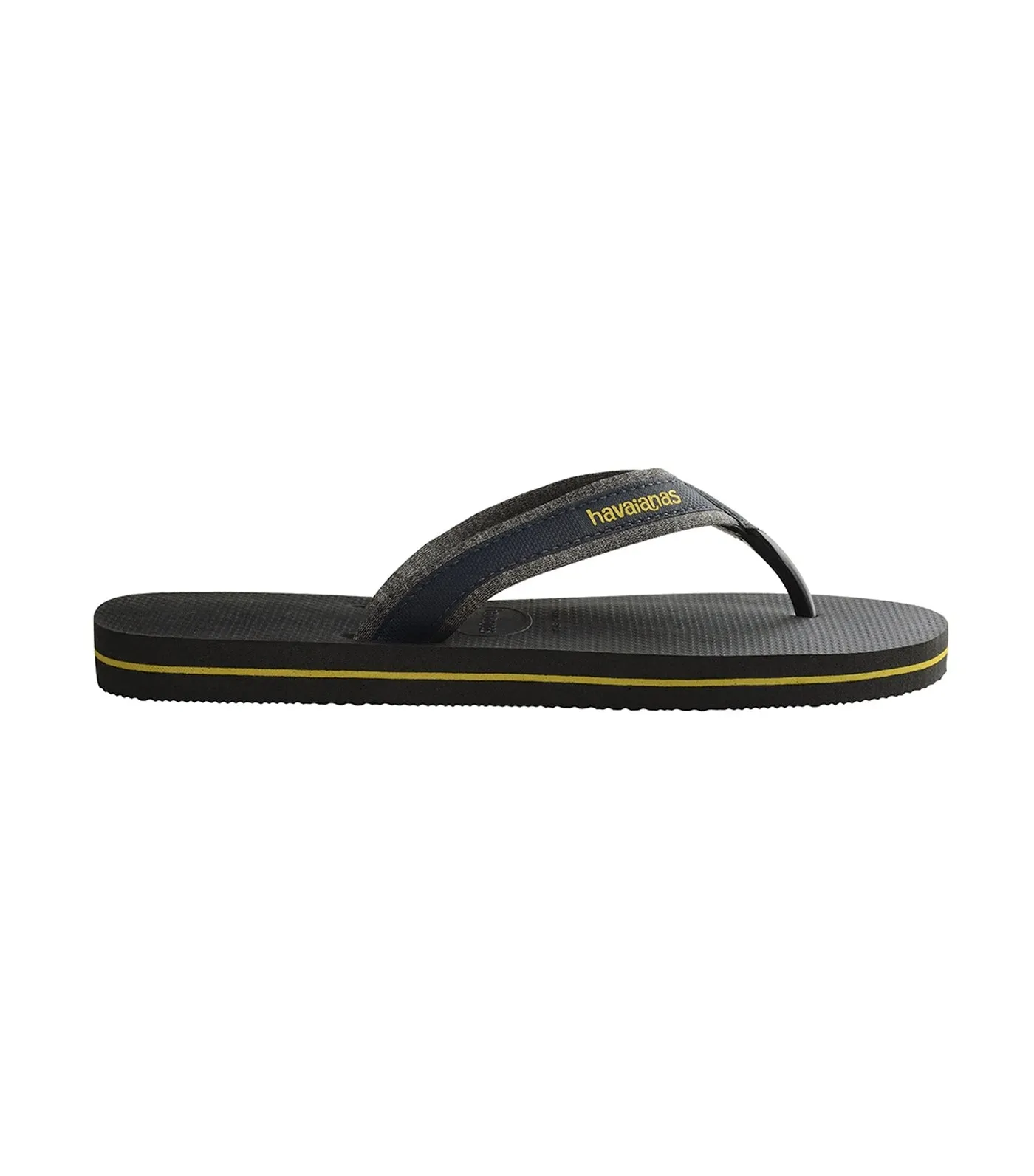 Men's Urban Material Flip Flops - Black