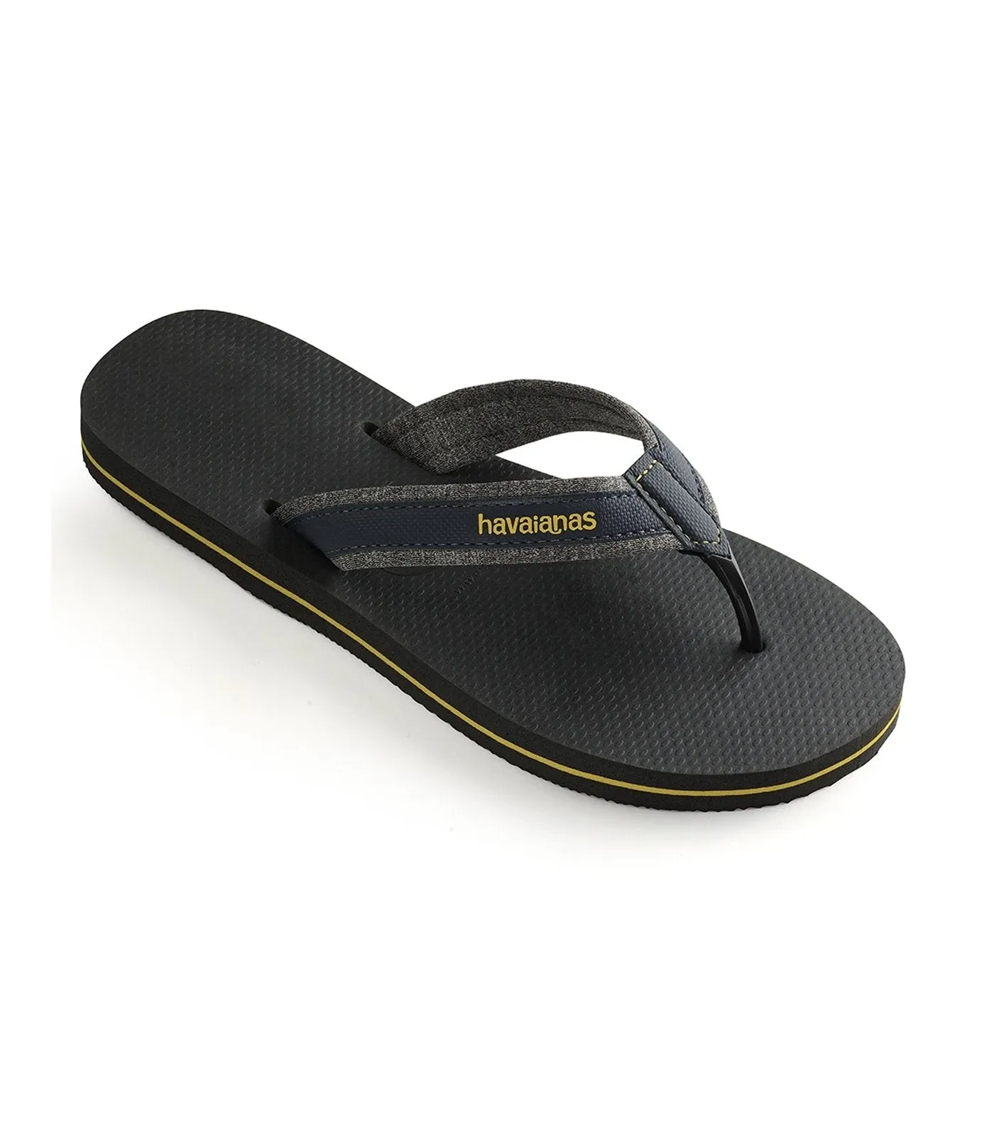 Men's Urban Material Flip Flops - Black