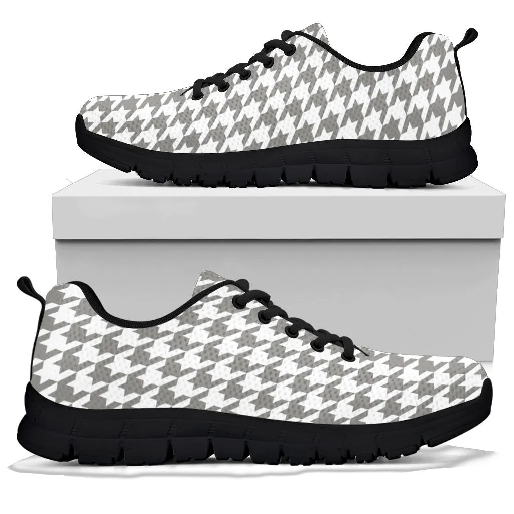 Mesh Sneakers_Gray on White_HT Pattern