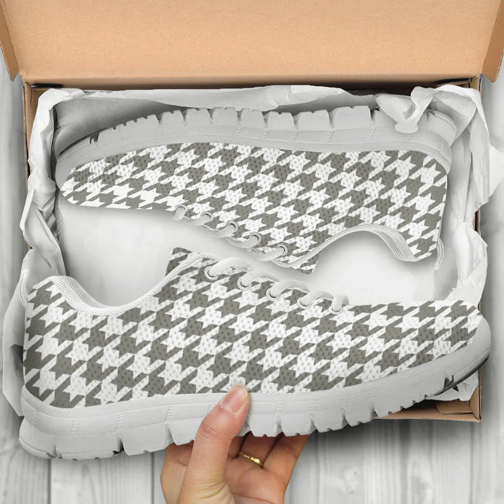 Mesh Sneakers_Gray on White_HT Pattern