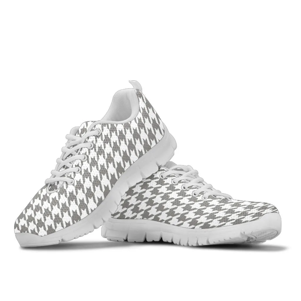 Mesh Sneakers_Gray on White_HT Pattern