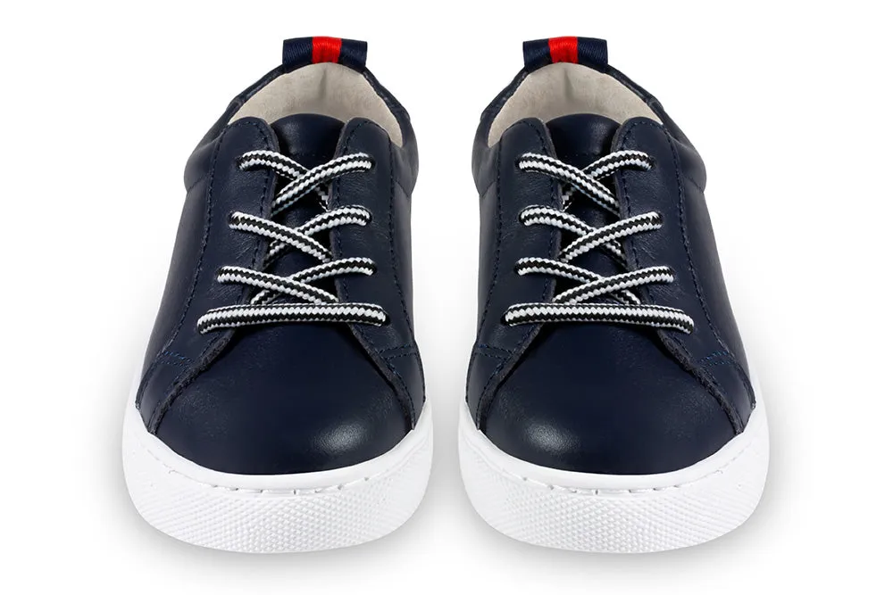 Monaco Navy Sneakers