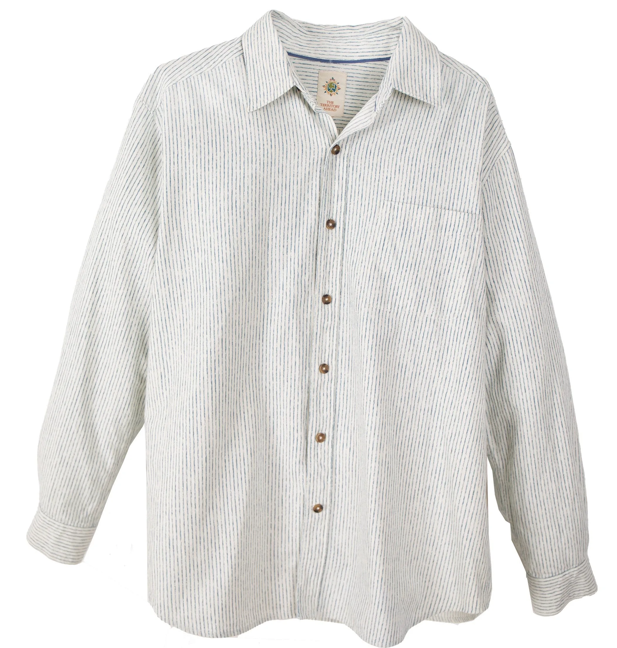 Monhegan Island Pinstripe Shirt