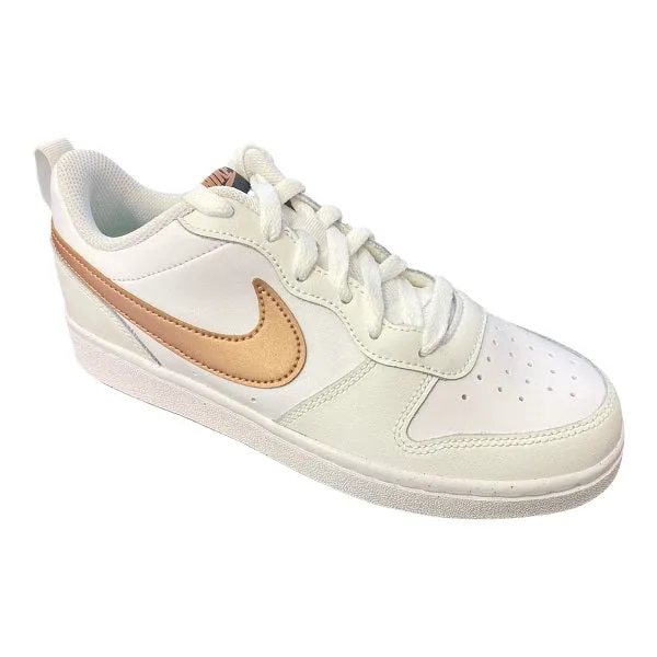 Nike girls sneakers shoe Court Boroughh Low 2 BQ5448 116 white bronze