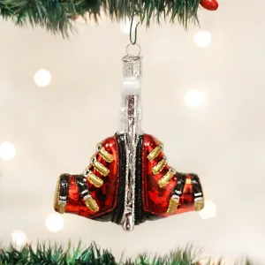 Old World Christmas Ski Boots Ornament