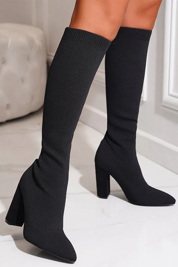 Stylish Pointed Tip Long High heels