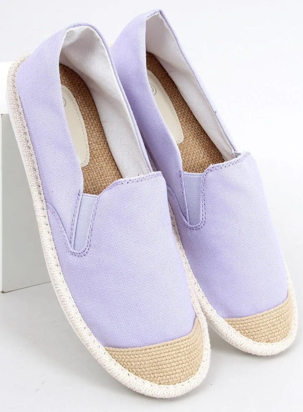 TEEK - Lilac Flat Espadrille Loafer Shoes