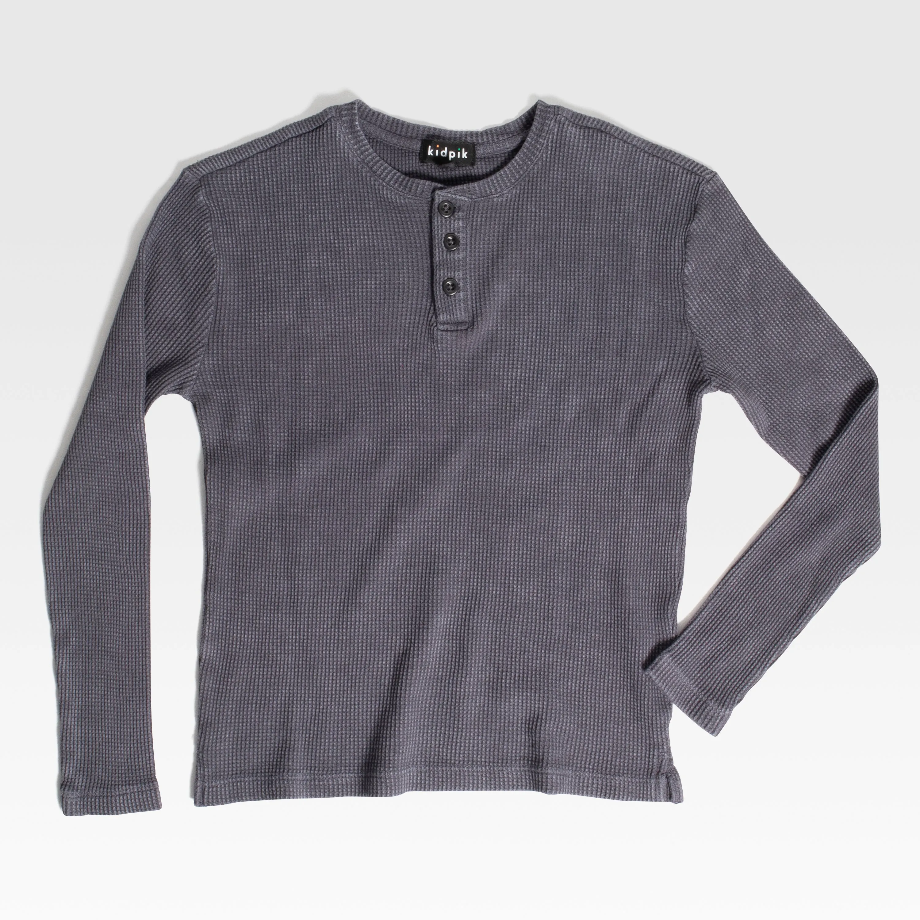 Thermal Washed Henley