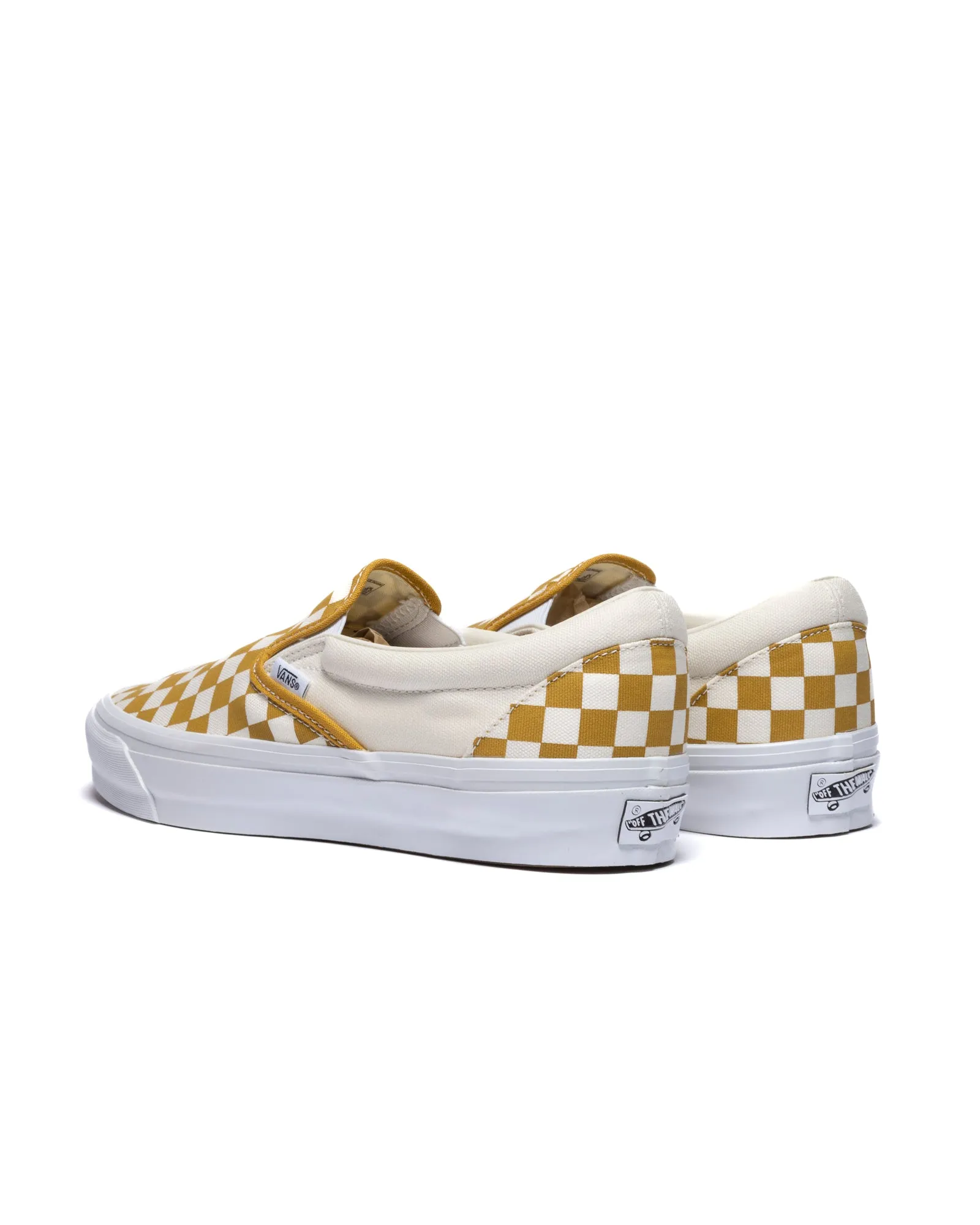 Vans LX Slip-On Reissue 98 LX Checkerboard Harvest Gold