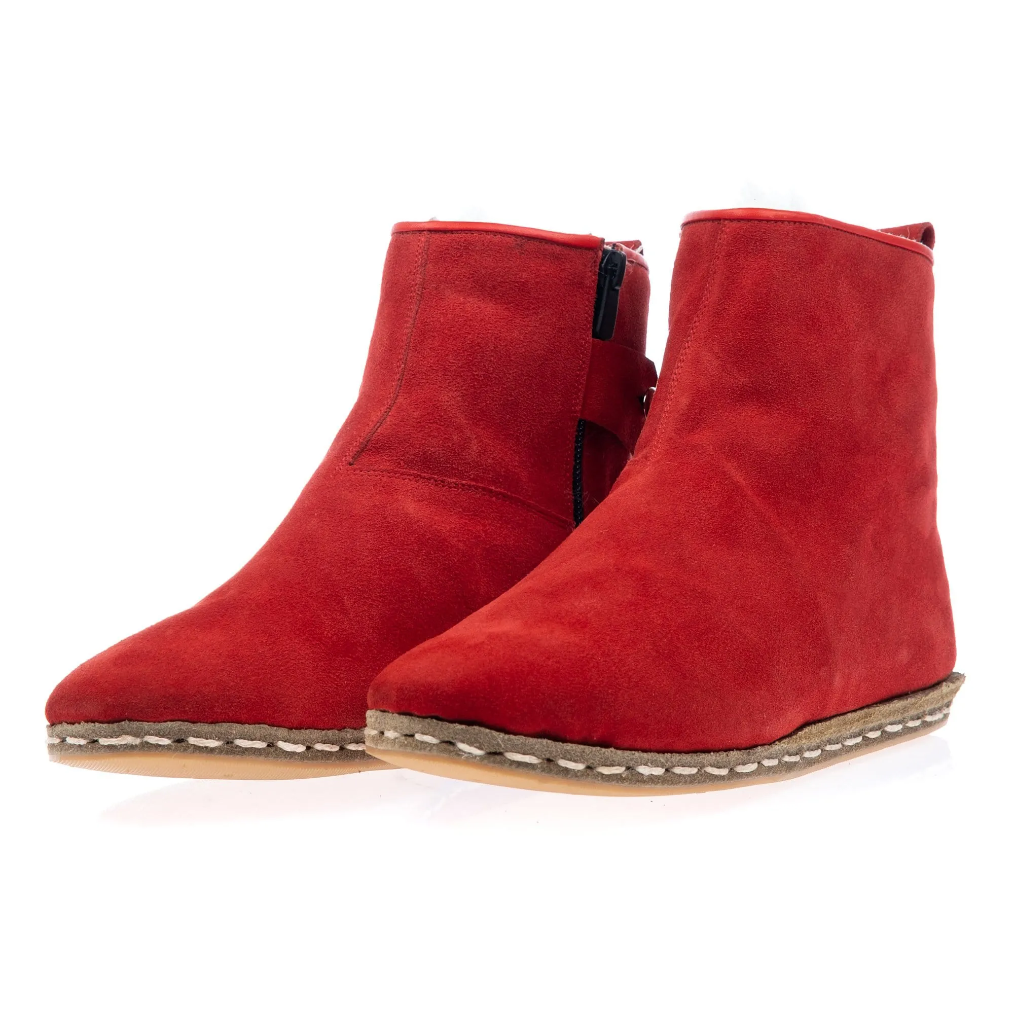 Women's Red Boots