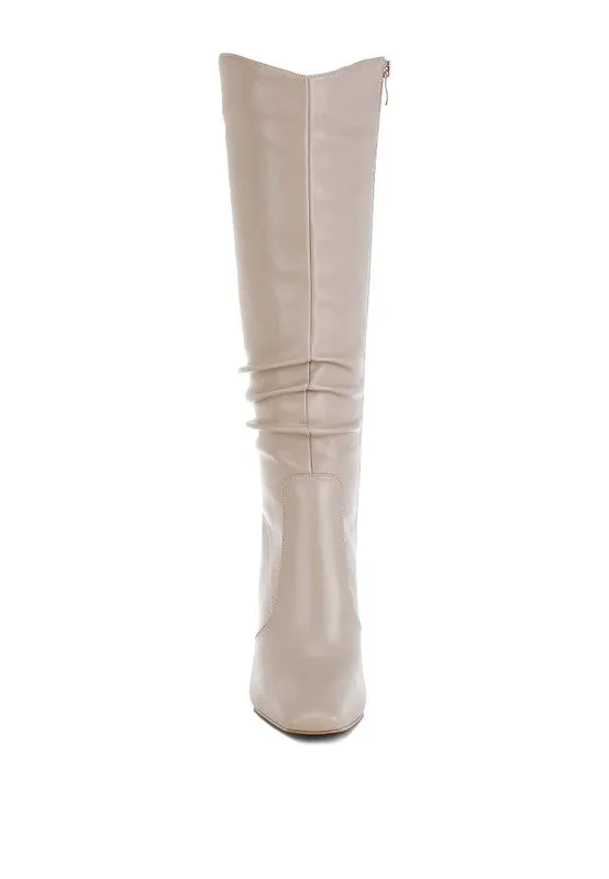 Yanir Slouchy Shaft Knee-High Boots